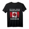 Mir egal wohin Hauptsache KANADA T-Shirt - Witziges Geschenk für Backpacker, Kanada-Fans & Naturliebhaber