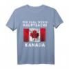 Mir egal wohin Hauptsache KANADA T-Shirt - Witziges Geschenk für Backpacker, Kanada-Fans & Naturliebhaber