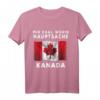 Mir egal wohin Hauptsache KANADA T-Shirt - Witziges Geschenk für Backpacker, Kanada-Fans & Naturliebhaber