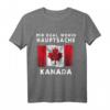 Mir egal wohin Hauptsache KANADA T-Shirt - Witziges Geschenk für Backpacker, Kanada-Fans & Naturliebhaber