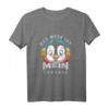 Das Meer Ist Mein Zuhause Vintage Urlauber Pinguine Geschenk T-Shirt – Perfekt für Strandliebhaber, Weltenbummler & Sommerurlauber