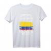 Kolumbien Reise Flagge Geschenk T-Shirt - Witziges Reiseoutfit für Kolumbien-Reisende und Urlaubsliebhaber