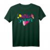 Hallo Sommer. Hello Summer. Buntes Urlaub & Strand T-Shirt mit Früchten, Eiscreme & Herz – Perfekt für Ferien, Reisen & den Strand