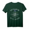 Island Kompass Flagge Tour Offroad Reise Souvenir T-Shirt – Perfekt für Islandurlaub, Camping & Naturfans