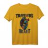 Traveler's Heart Explorer Adventure Wanderlust Reise T-Shirt – Perfekt für Abenteurer, Wanderer & Naturfreunde