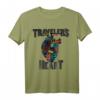 Traveler's Heart Explorer Adventure Wanderlust Reise T-Shirt – Perfekt für Abenteurer, Wanderer & Naturfreunde