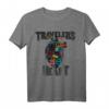 Traveler's Heart Explorer Adventure Wanderlust Reise T-Shirt – Perfekt für Abenteurer, Wanderer & Naturfreunde