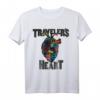 Traveler's Heart Explorer Adventure Wanderlust Reise T-Shirt – Perfekt für Abenteurer, Wanderer & Naturfreunde