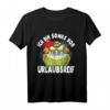 Ich Bin Sowas Von Urlaubsreif - Lustiges Skelett T-Shirt mit Kokosnuss, Palme & Sonnenuntergang für Reiselustige und Urlaubssuchende