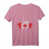 Toronto Skyline Kanada Flagge T-Shirt - Fanartikel mit Maple Leaf, CN Tower & Sehenswürdigkeiten für Touristen & Kanadafans
