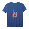 Toronto Skyline Kanada Flagge T-Shirt - Fanartikel mit Maple Leaf, CN Tower & Sehenswürdigkeiten für Touristen & Kanadafans