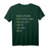 Borkum Wörter Insel Urlaub Nordsee Wattenmeer T-Shirt – Perfekt für Meer- und Strandliebhaber & Ostfriesische Insel Reisefans