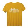 Skyline von San Antonio Texas T-Shirt – Reise- und Patriotengeschenk für San Antonio Fans & 4. Juli Feier