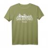 Skyline von San Antonio Texas T-Shirt – Reise- und Patriotengeschenk für San Antonio Fans & 4. Juli Feier