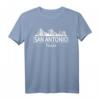 Skyline von San Antonio Texas T-Shirt – Reise- und Patriotengeschenk für San Antonio Fans & 4. Juli Feier