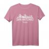 Skyline von San Antonio Texas T-Shirt – Reise- und Patriotengeschenk für San Antonio Fans & 4. Juli Feier
