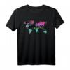 Fernweh Weltkarte T-Shirt für Backpacker & Reiseliebhaber – Originelle Geschenkidee für Weltenbummler & Reisebegeisterte