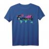 Fernweh Weltkarte T-Shirt für Backpacker & Reiseliebhaber – Originelle Geschenkidee für Weltenbummler & Reisebegeisterte