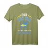 Schweden Urlaub T-Shirt - Lustiges Sommerferien Geschenk für Natur- und Elchliebhaber in Skandinavien