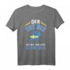 Schweden Urlaub T-Shirt - Lustiges Sommerferien Geschenk für Natur- und Elchliebhaber in Skandinavien