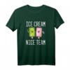 Ice Dream Team Nice Lecker Nachen - Lustiges Sommer T-Shirt für Strand, Urlaub & Freunde, klassisch geschnitten