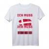 Ich Muss Gar Nix Ich Muss Nur Nach Dänemark Reise T-Shirt – Lustiges Geschenk für Dänemark-Urlauber & Skandinavien-Liebhaber