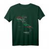 Italien Karte Umriss Flagge & Städte T-Shirt – Perfekt für Reisen, Urlaub & Italien-Liebhaber