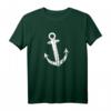 Anker Symbol Ahoi Grunge Style Sommer T-Shirt für Reisen, Segeln & Meeresabenteuer – Perfekt als Geschenk für Kapitän, Seemann, Fischer, Pirat und Wassersportfans