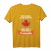 Ich Muss Gar Nichts Ich Muss Nur Nach Kanada T-Shirt – Lustiges Motiv für Kanada-Reisen, Naturerlebnis & Urlaubsgeschenke