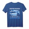 Griechenland Koffer Packen T-Shirt - Lustiges Urlaubsoutfit für Kreta, Rhodos & Inselurlauber mit Flagge