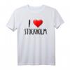 Ich Liebe Stockholm - T-Shirt für Reisen & Souvenir - Perfekt für Schweden-Fans, Frauen, Männer & Kinder