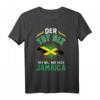 Jamaika Karibik Regenwald Urlaub T-Shirt mit Spruch - Lustiges Reiseshirt für Strandurlaub & Sommerferien