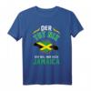 Jamaika Karibik Regenwald Urlaub T-Shirt mit Spruch - Lustiges Reiseshirt für Strandurlaub & Sommerferien