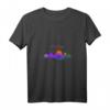 Damen Moscow Skyline Stadt Russland Reise T-Shirt mit V-Ausschnitt – Perfekt für Moskau- und Russlandfans
