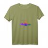Damen Moscow Skyline Stadt Russland Reise T-Shirt mit V-Ausschnitt – Perfekt für Moskau- und Russlandfans