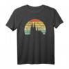 Kölner Dom Stadt Silhouette T-Shirt - Retro Vintage Design für Damen, Herren & Kinder, Souvenir & Geschenk für Köln Fans & Touristen