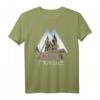 Altstädter Ring Prag Geometric T-Shirt – Einzigartiges Tschechien Reisegeschenk für Prag-Liebhaber und Weltenbummler