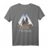 Altstädter Ring Prag Geometric T-Shirt – Einzigartiges Tschechien Reisegeschenk für Prag-Liebhaber und Weltenbummler