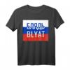 BLYAT russisches Meme Fun T-Shirt mit Russland Flagge – Lustiges Gaming T-Shirt für Nerds, Gamer & russische Fans