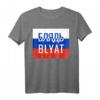 BLYAT russisches Meme Fun T-Shirt mit Russland Flagge – Lustiges Gaming T-Shirt für Nerds, Gamer & russische Fans