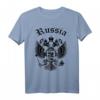 Russia T-Shirt – Exklusive Russland Bekleidung für Damen & Herren mit Flagge, Wappen & Adler – Perfekte Geschenkidee für Patrioten, Russland Fans & Fußball Begeisterte