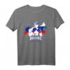 UdSSR Team Russland Boxhandschuhe & Nationalflagge Fighter T-Shirt – Perfekt für Fans, Supporter & Geschenke zu Geburtstagen & Weihnachten