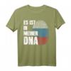 Russische Flagge Russland Es Ist In Meiner DNA T-Shirt – Lustiges Patriotisches Geschenk für Russen