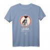 Laika Gagarin Hund Sputnik T-Shirt – Vintage Sowjetisches Raumfahrtdesign für Weltraum- und Wissenschaftsfans