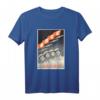 Sowjetische T-Shirt Cosmonauts UdSSR Platz Programm Vintage Russland – Retro Raumfahrt Design mit Gagarin & sowjetischer Geschichte