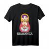 Matryoshka Krasavica Babuschka Russin Geschenk Russland T-Shirt – Lustiges Motiv für Russland-Liebhaber & Fasnet-Kostümidee