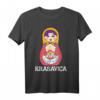 Matryoshka Krasavica Babuschka Russin Geschenk Russland T-Shirt – Lustiges Motiv für Russland-Liebhaber & Fasnet-Kostümidee