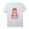 Matryoshka Krasavica Babuschka Russin Geschenk Russland T-Shirt – Lustiges Motiv für Russland-Liebhaber & Fasnet-Kostümidee