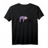 Lustiges Faultier T-Shirt mit kyrillischem Spruch - Ironisches Geschenk für Russlandfans, Russlanddeutsche und Humorliebhaber