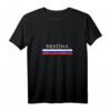 Damen Bratina T-Shirt | Russia Russland V-Ausschnitt - Perfektes Geschenk für Rap Liebhaber & Fans russischer Kultur